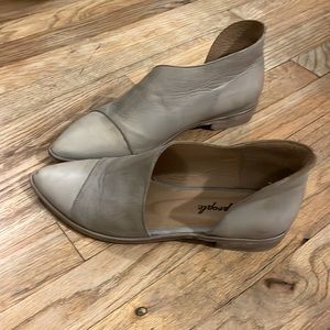 Free People Tan Royale Pointy Flat